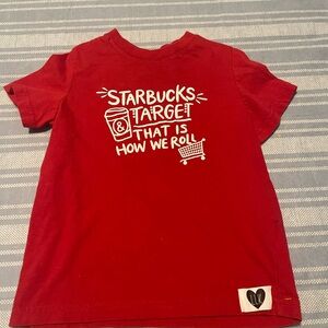 Red Graphic Kids T-Shirt